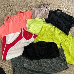 Large athletic top bundle (7)